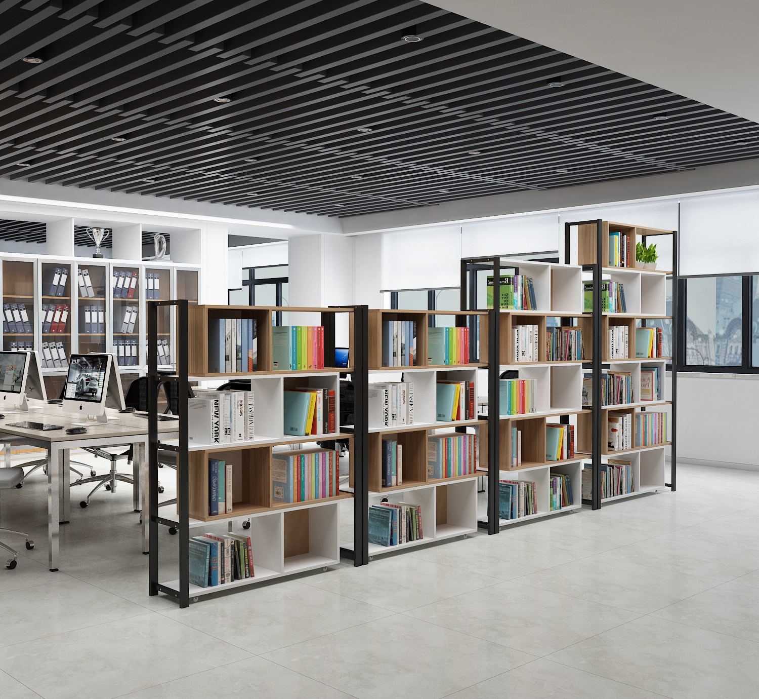 做好隔斷，讓你的辦公室瞬間提升一個(gè)檔次！(圖2)