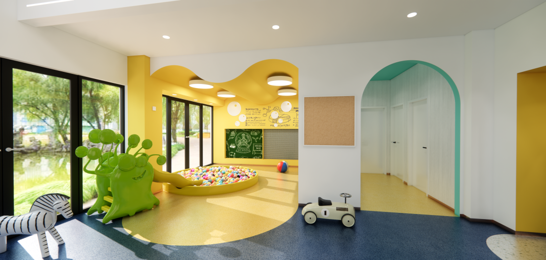 【托育機(jī)構(gòu)】空間設(shè)計-希蒙樹托育早教裝修設(shè)計全案(圖3)