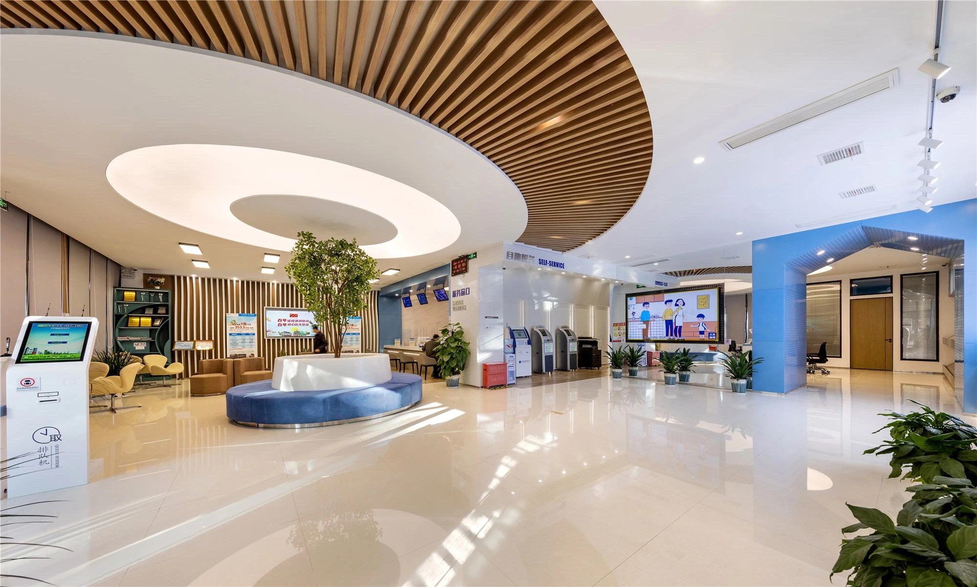 【案例賞析】武漢市車都天然氣營業(yè)廳完工實景展示，開放多元，活力共享！(圖6)