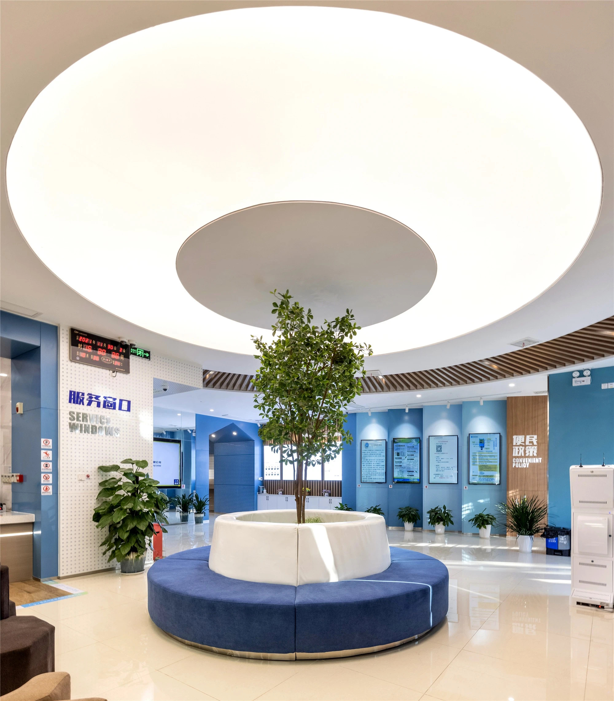 【案例賞析】武漢市車都天然氣營業(yè)廳完工實景展示，開放多元，活力共享！(圖9)