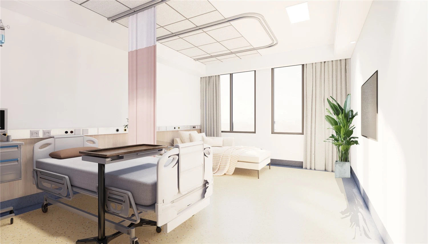 【醫(yī)院案例】婦產(chǎn)醫(yī)院這樣設(shè)計(jì)，簡而不失其華！(圖4)