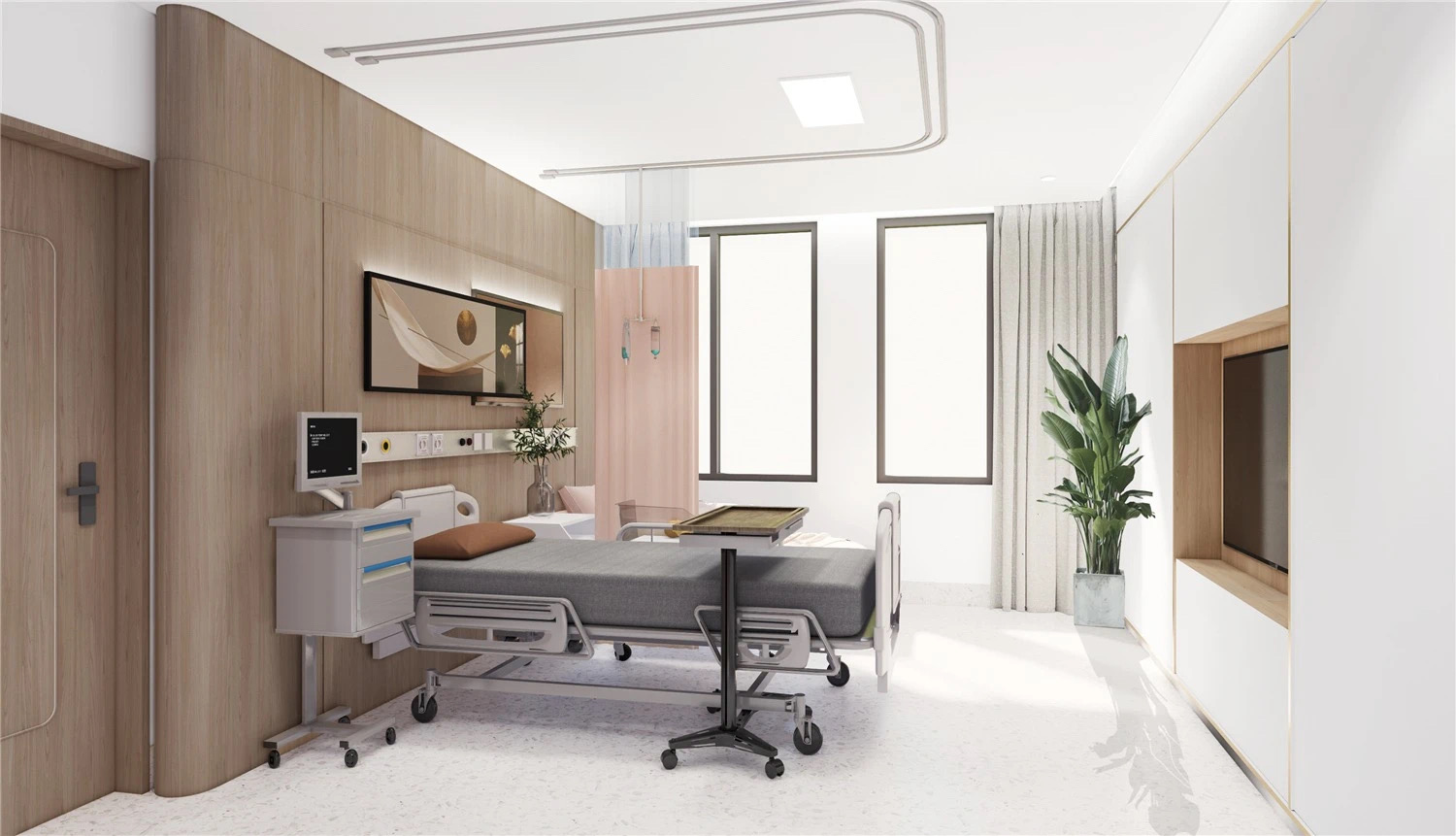 【醫(yī)院案例】婦產(chǎn)醫(yī)院這樣設(shè)計(jì)，簡而不失其華！(圖8)