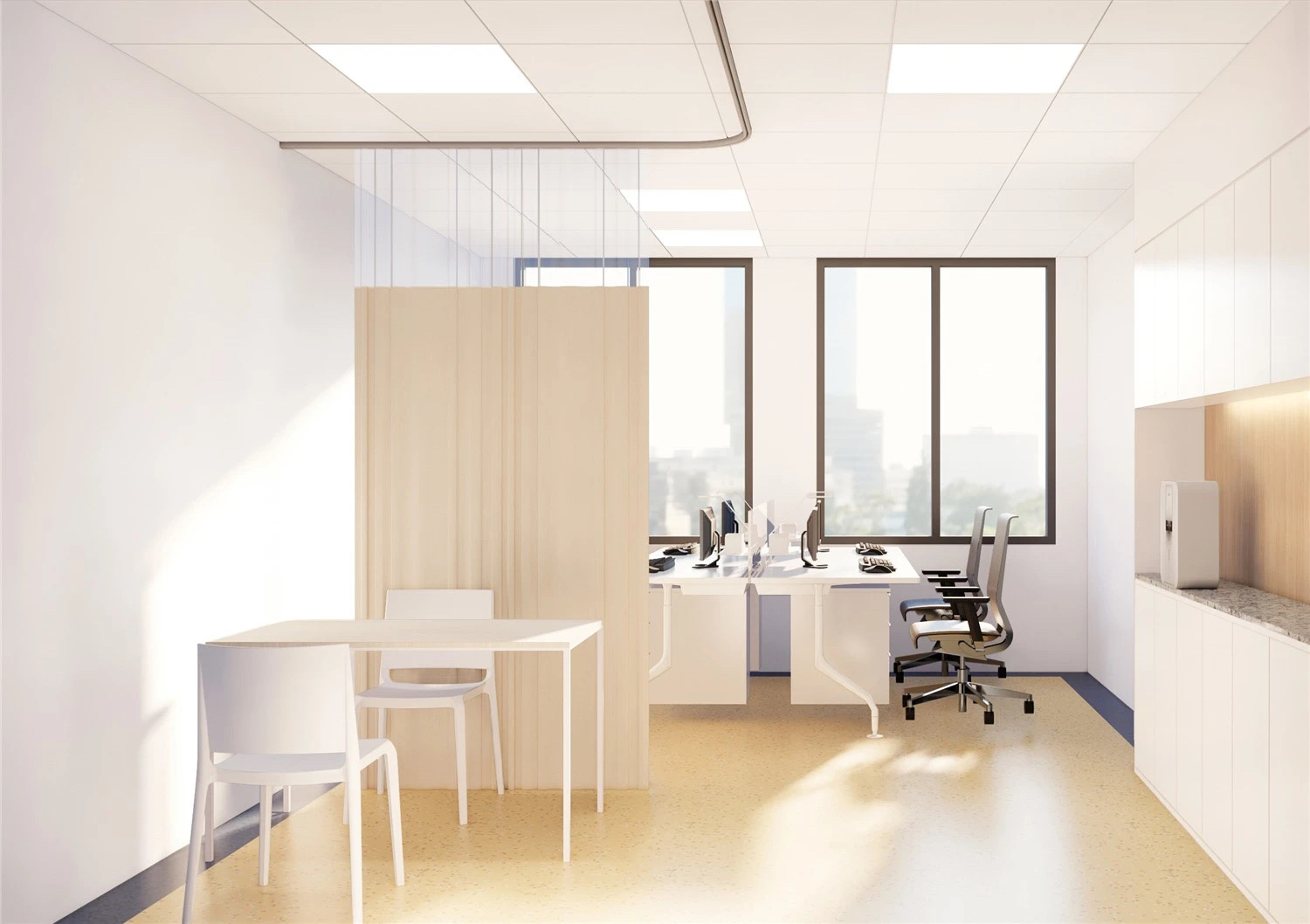 【醫(yī)院案例】婦產(chǎn)醫(yī)院這樣設(shè)計(jì)，簡而不失其華！(圖18)