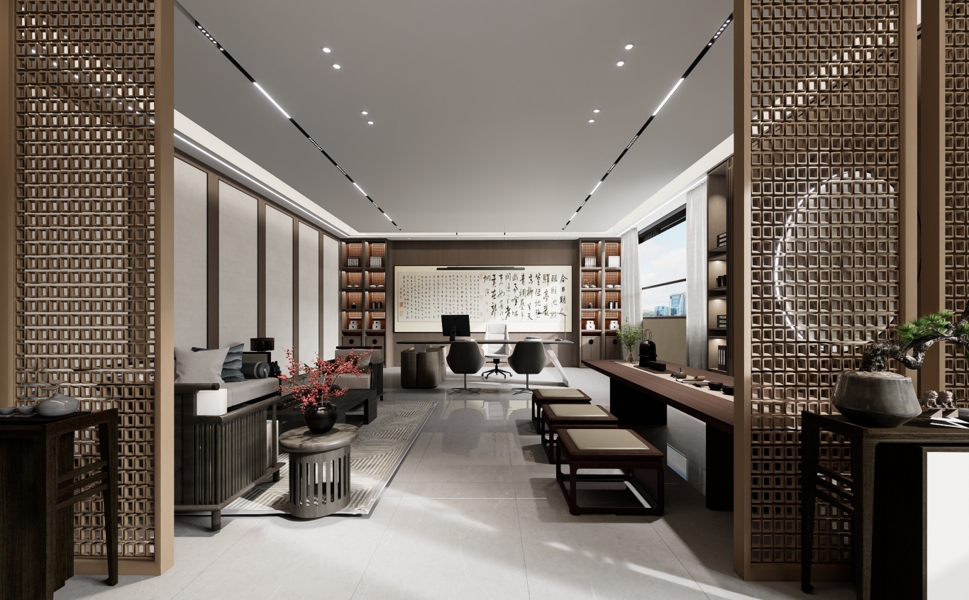 【設(shè)計(jì)案例】普照國康醫(yī)藥辦公室項(xiàng)目概念設(shè)計(jì)——以空間敘事，筑品牌基因(圖38)