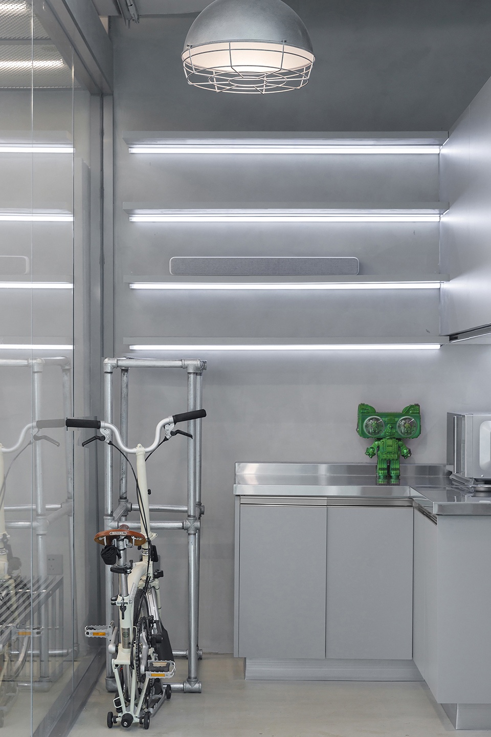 辦公室裝修設(shè)計(jì),粗狂的線條走進(jìn)工業(yè)之美！(圖6)